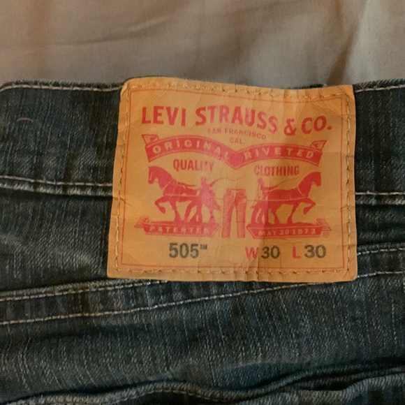 Levi 505 Jeans w30l30 - Picture 2 of 4